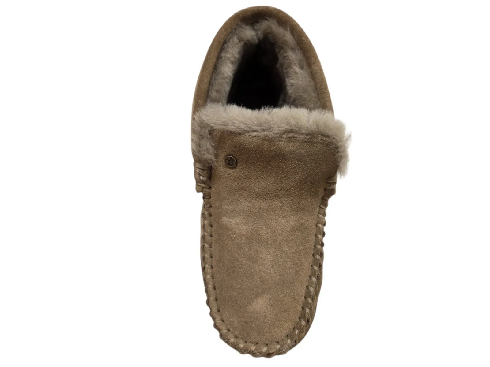Warmbat Warmbat Rewan Men Suede Mud Pantoffels Dichte Sloffen Beige Suede Heren